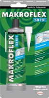 Герметик Makroflex Силиконовый санитарный  SX101 белый 85 мл