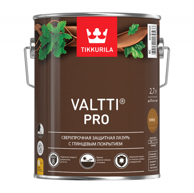 Антисептик VALTTI PRO орех 2,7 л  (лессирующий антисептик)