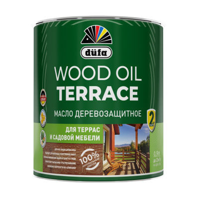 Dufa Масло Wood OIL Terraсe лиственница  0,9л