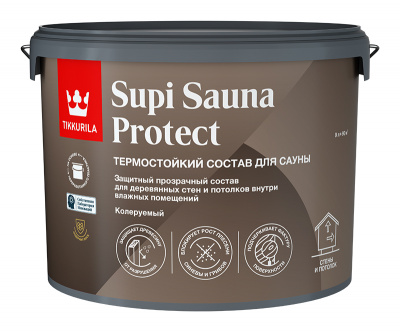Состав для сауны SUPI SAUNA PROTECT EP п/мат 9л
