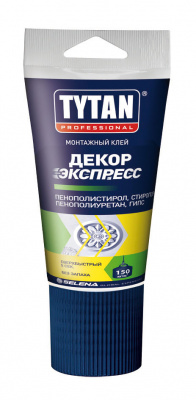 Клей монтажный Декор Экспресс белый Tytan Professional  210 гр.