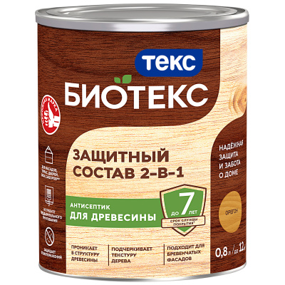 Состав защитный 2-в-1 Биотекс орегон 0,8л