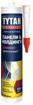 Клей монтажный Панели и Молдинги бежевый Tytan Professional 310 мл.