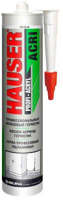 Герметик Акриловый белый ACRI Hauser 260мл