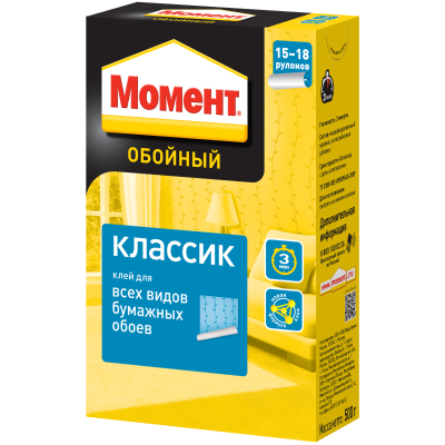 Клей обойный "Момент Классик" 500 гр.