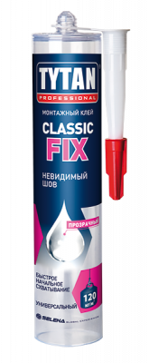 Монтажные клеи TYTAN Professional Клей Монтажный Classic Fix 310 мл