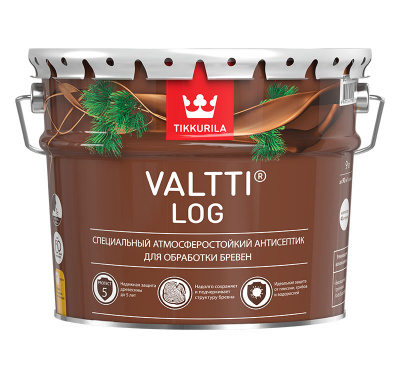 Антисептик VALTTI  LOG палисандр 9 л  (лессирующий антисептик)