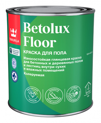 Краска для полов BETOLUX FLOOR A гл 0,9л