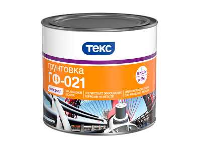 Грунтовка АНТИКОРРОЗИОННАЯ ГФ-021/Универсал кр.-кор. 2,5кг