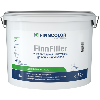 Шпатлевка финишная FINNFILLER 10л