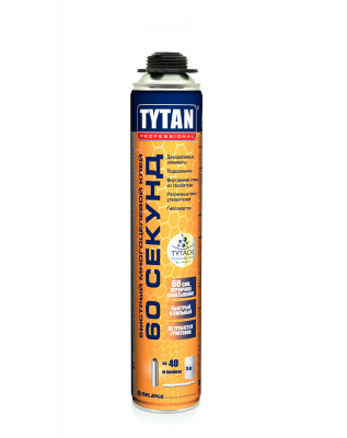 Пено-клей 60 секунд Tytan Professional 750 мл. 