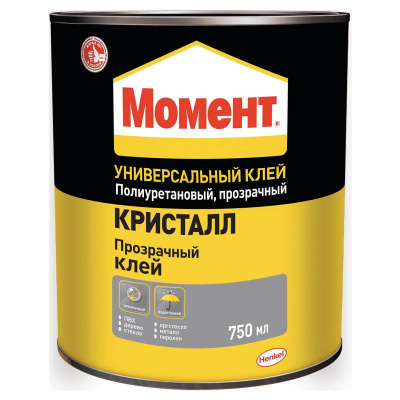 Клей Момент Кристалл 750 мл.