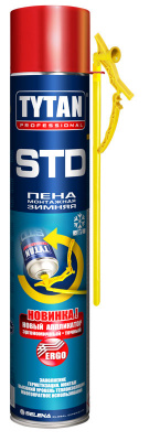 Пены монтажные TYTAN Professional STD пена монтажная ЭРГО зимняя